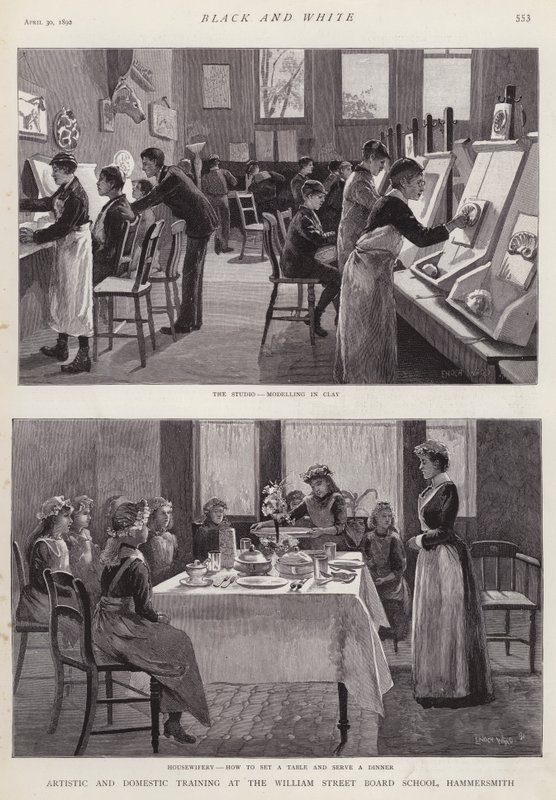 William Street Board School, Hammersmith, Londra