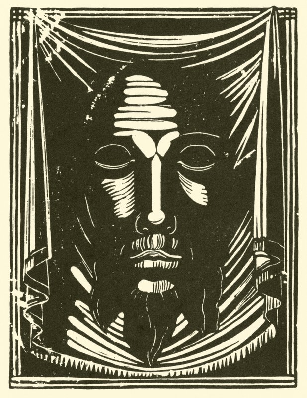 Kutsal Yüz by Eric Gill