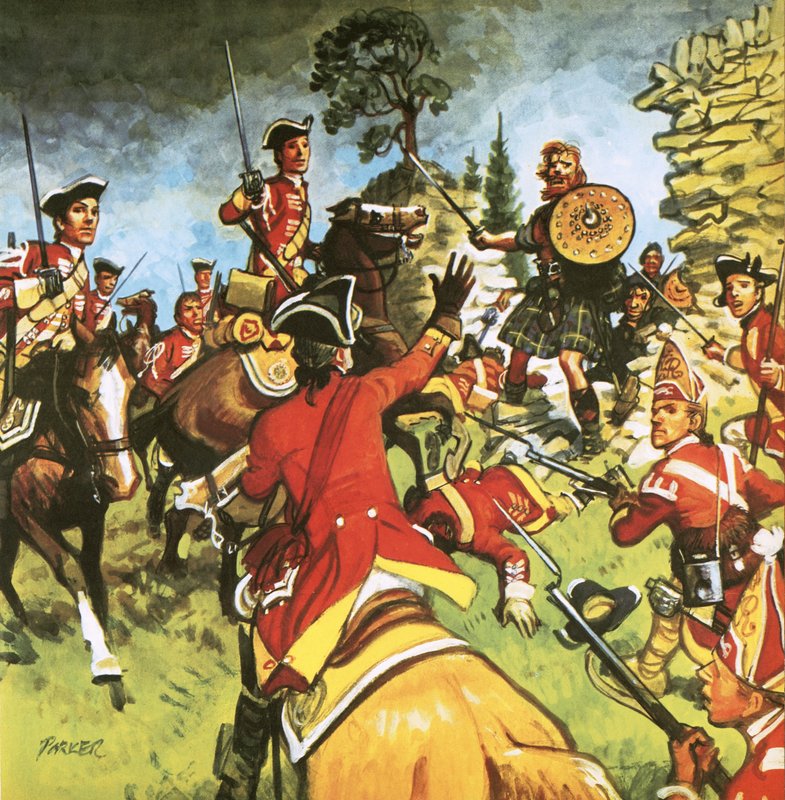 Culloden Savaşı by Eric Parker