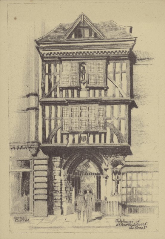 Büyük Aziz Bartholomew Kapısı by Ernest Coffin