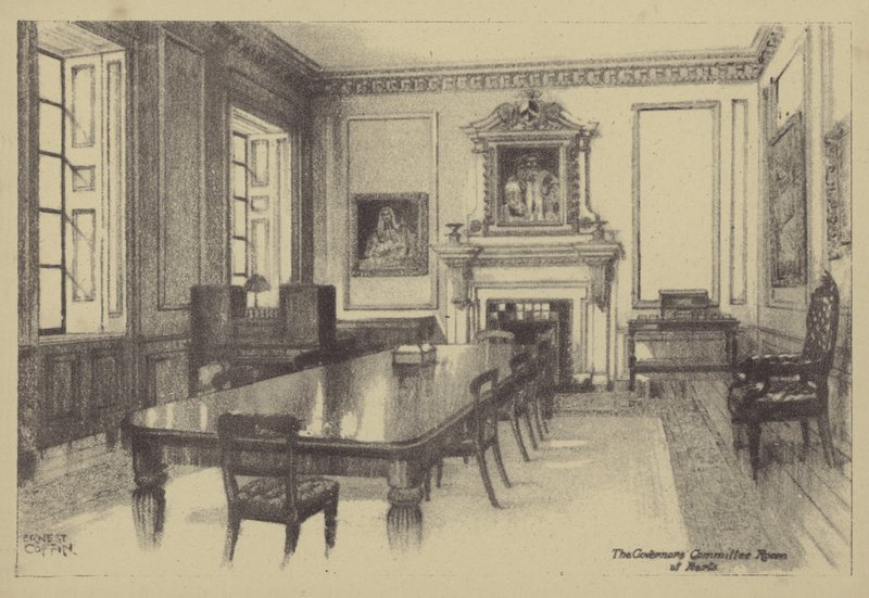 Barts Valiler Komitesi Odası by Ernest Coffin