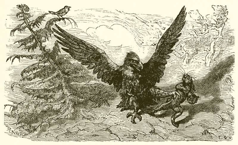 Serçe ve Tavşan by Ernest Henry Griset