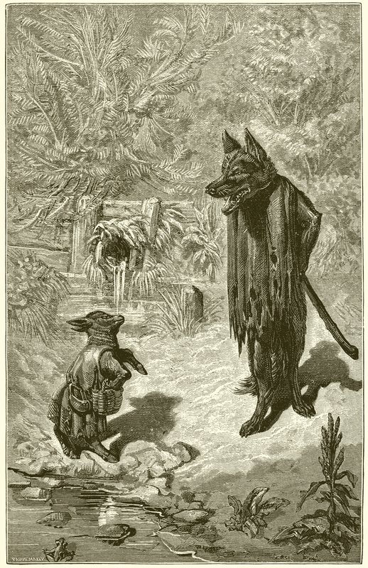 Kurt ve Kuzu by Ernest Henry Griset