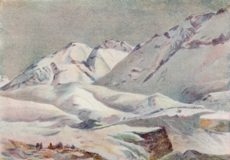And Dağları (renkli taş) by Ernest William Christmas