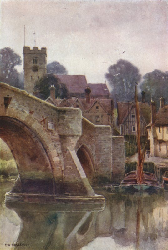 Aylesford (renkli taş) by Ernest William Haslehust