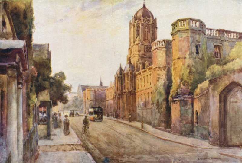 Christ Church (renkli taş) by Ernest William Haslehust