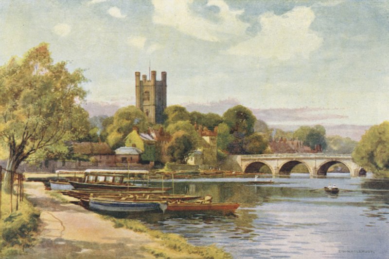 Henley (renkli taş) by Ernest William Haslehust