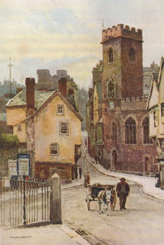 St. Mary Basamakları (renkli taş) by Ernest William Haslehust