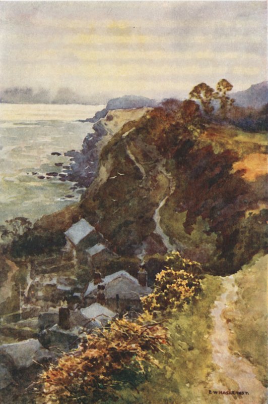 Steephill Koyu (renkli taş) by Ernest William Haslehust