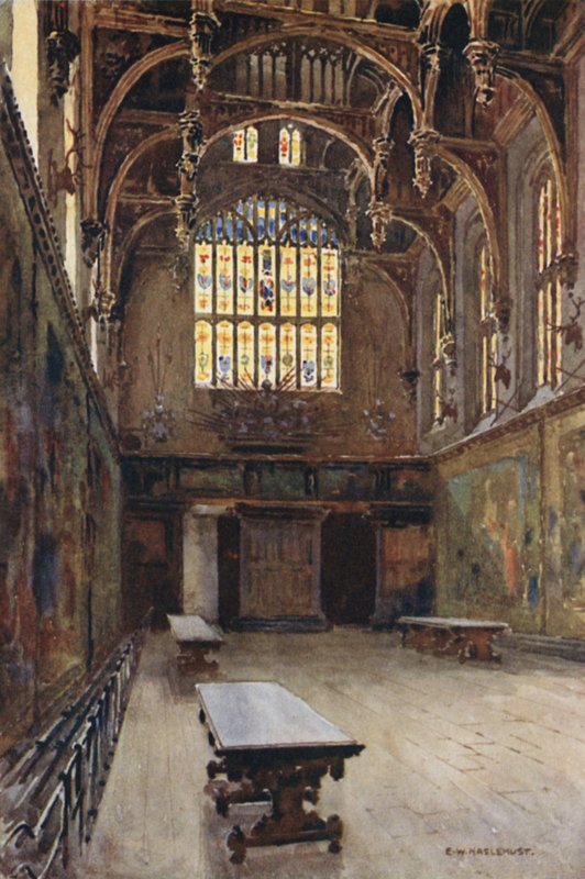 Büyük Salon (renkli taş) by Ernest William Haslehust