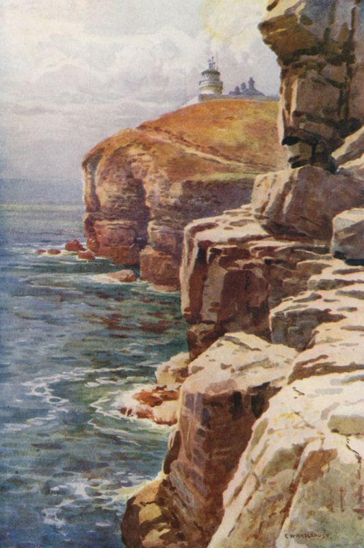 Deniz Feneri, Örs Noktası (renkli taş) by Ernest William Haslehust