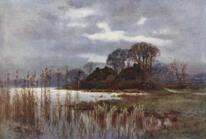 Değirmen Göleti, Beaulieu (renkli taş) by Ernest William Haslehust