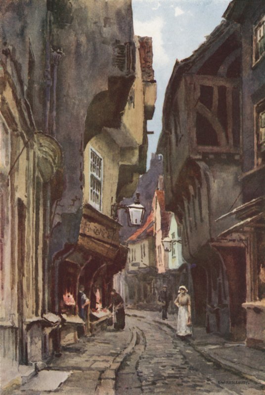 Shambles (renkli taş) by Ernest William Haslehust