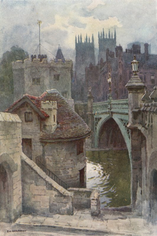Su Kapıları, Lendal Köprüsü (renkli taş) by Ernest William Haslehust