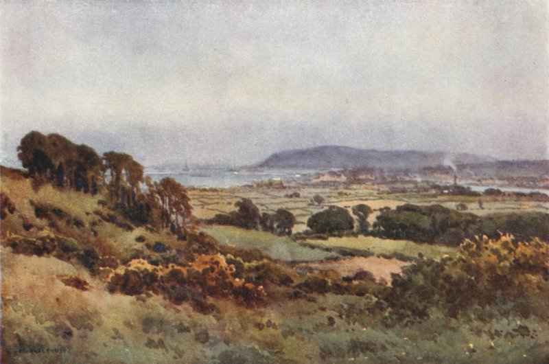 Weymouth ve Portland (renkli taş) by Ernest William Haslehust