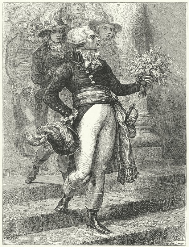 Yüce Varlık Festivali gününde Maximilien Robespierre by Etienne (after) Ronjat