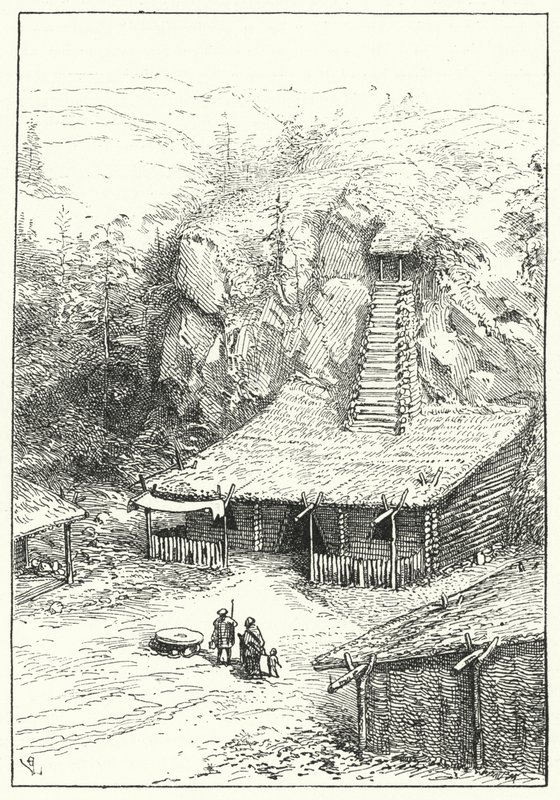 Aryan antik Hindistan'da yaşıyor by Eugene Emmanuel after Viollet le Duc