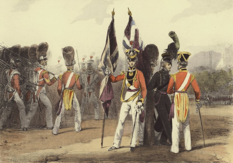 Muhafız memurları by Eugene Louis after Lami