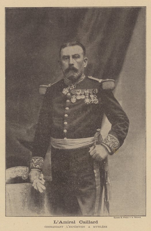 Amiral Caillard, Midilli, Midilli