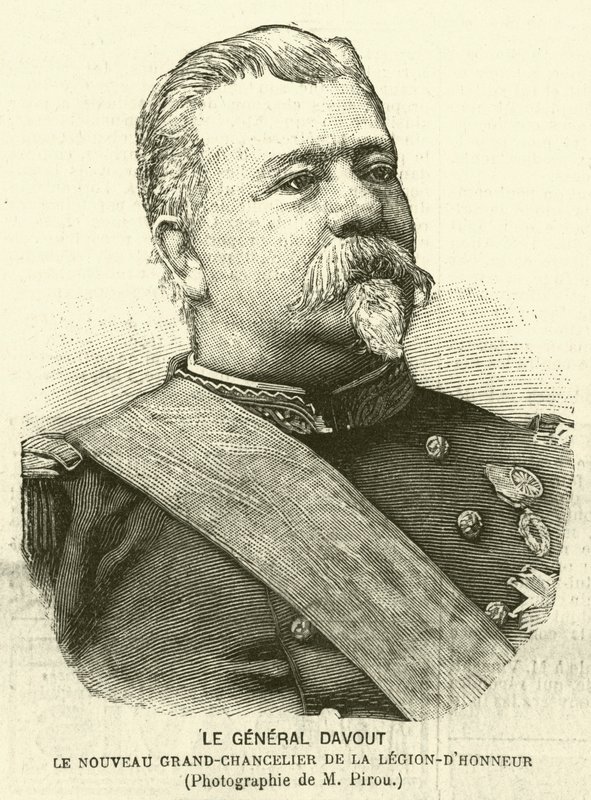 General Davout, Fransız askeri ve Legion dHonneur