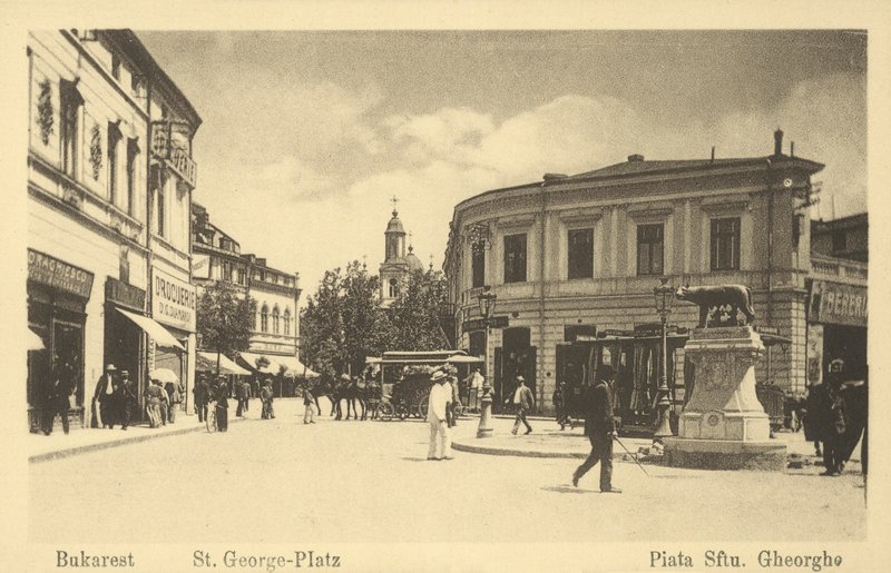 Bükreş, St George Platz, Sfantu Gheorghe Meydanı by European Photographer