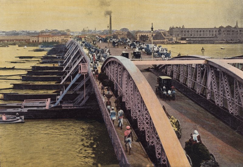Kalküta, Pont Sur LHougly by European Photographer