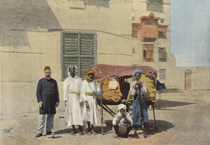 Cidde, Mekke Hacıları İçin Palanquin by European Photographer