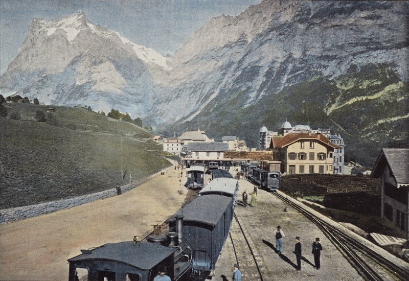 Grindelwald, İstasyon by European Photographer