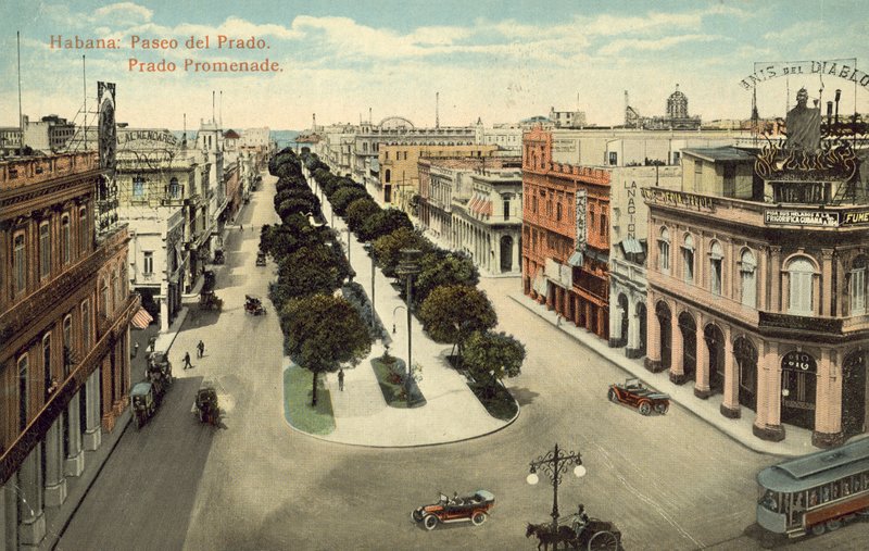 Havana, Küba, Paseo De Prado, Prado Gezinti Yolu by European Photographer