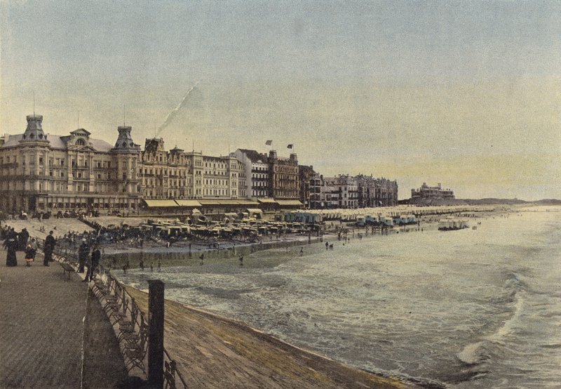 Oostende, La Digue De Mer by European Photographer