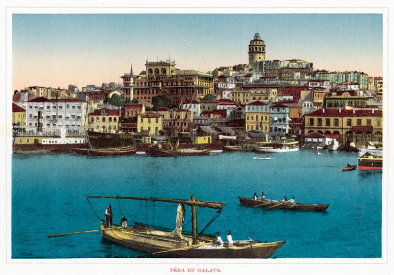 Pera önemli Galata (renk Fotoğraf) by European Photographer