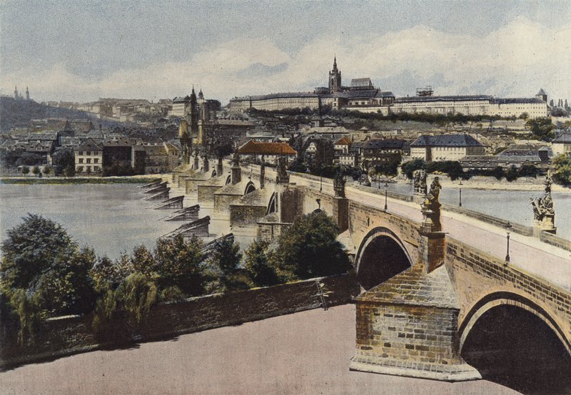 Prag, Charles Köprüsü by European Photographer