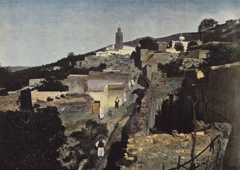 Arap Köyü Sidi-Bou-Medin, Pres Tlemcen by European Photographer