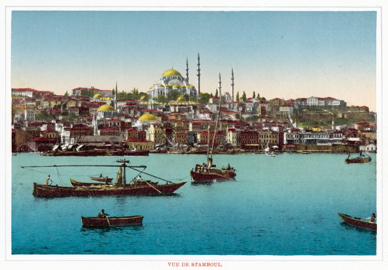 Vue De Stamboul (renkli fotoğraf) by European Photographer