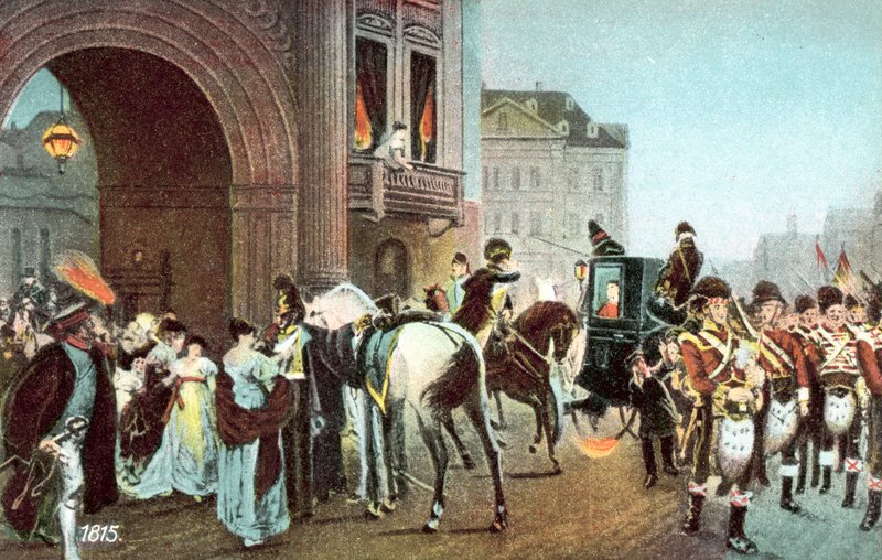 1815, 16 Haziran 1815, Balonun Sonu by European School