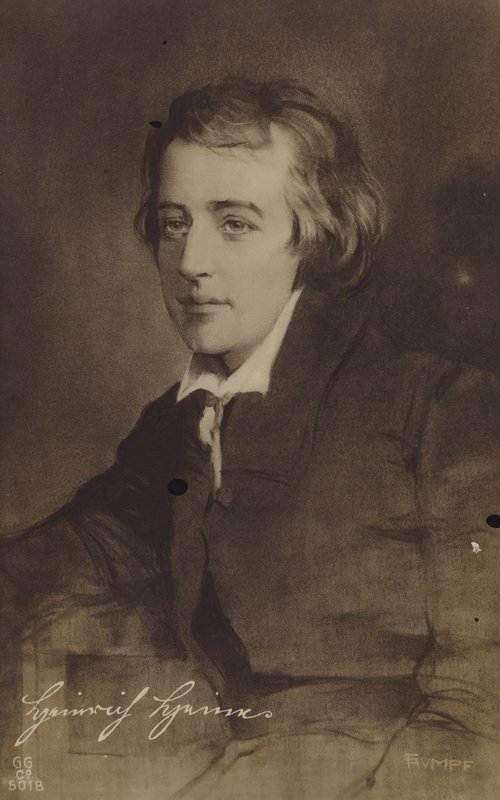 Heinrich Heine, Alman şair ve deneme yazarı, c1820 by European School