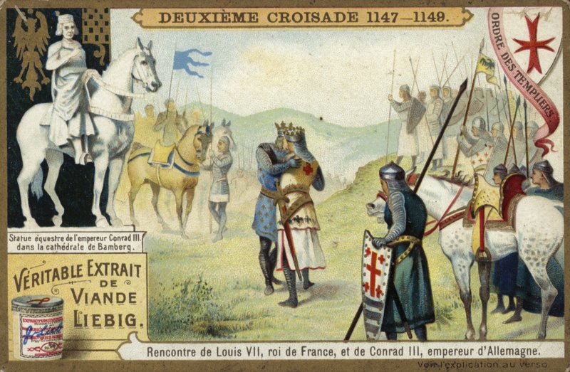 Fransa Kralı VII.Louis ile Almanya İmparatoru III. by European School