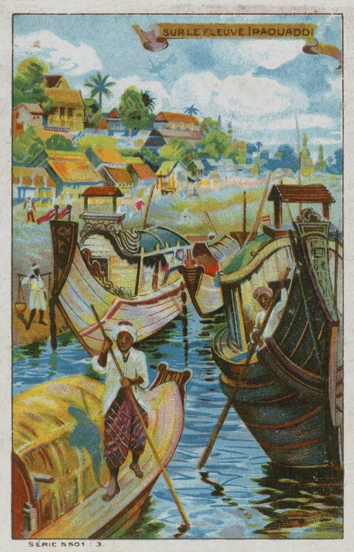 Irawaddy Nehri üzerinde, Burma by European School