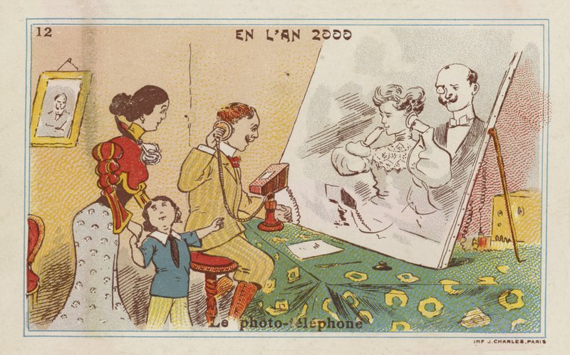 2000 yılında fotoğraflı telefon by European School