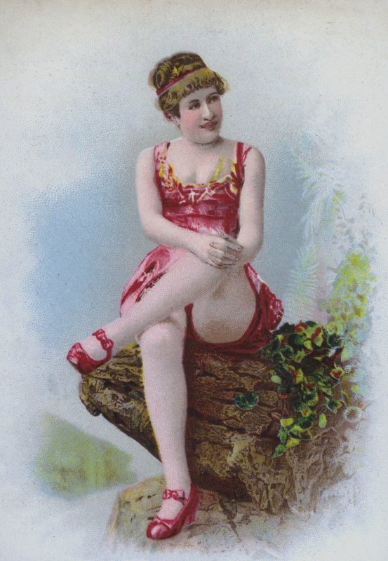 Bir dansçı portresi by European School