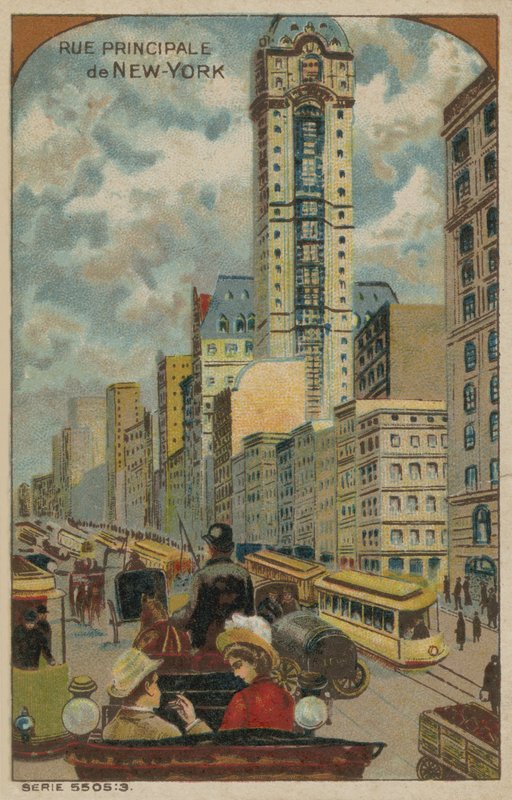 New York şehrinin ana caddesi by European School