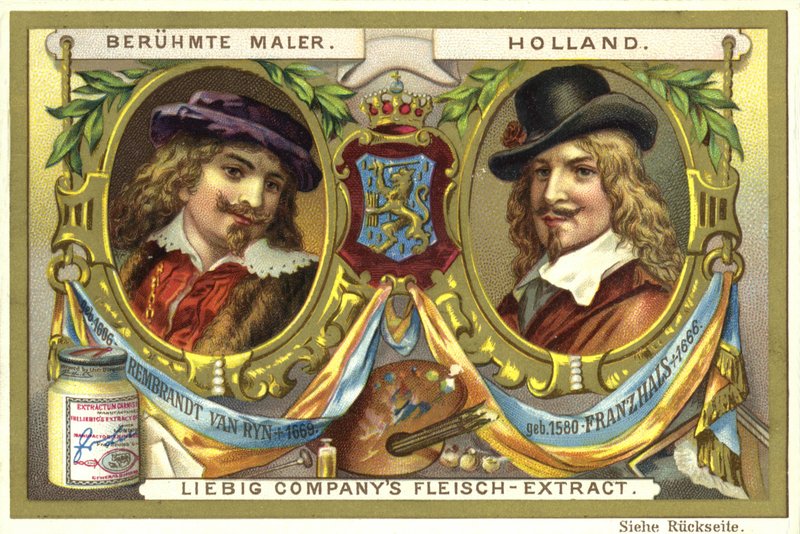 Rembrandt van Rijn ve Frans Hals, Hollandalı sanatçılar by European School