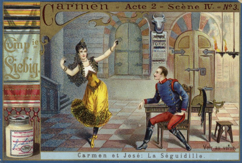Georges Bizet tarafından Carmen'den bir sahne by European School