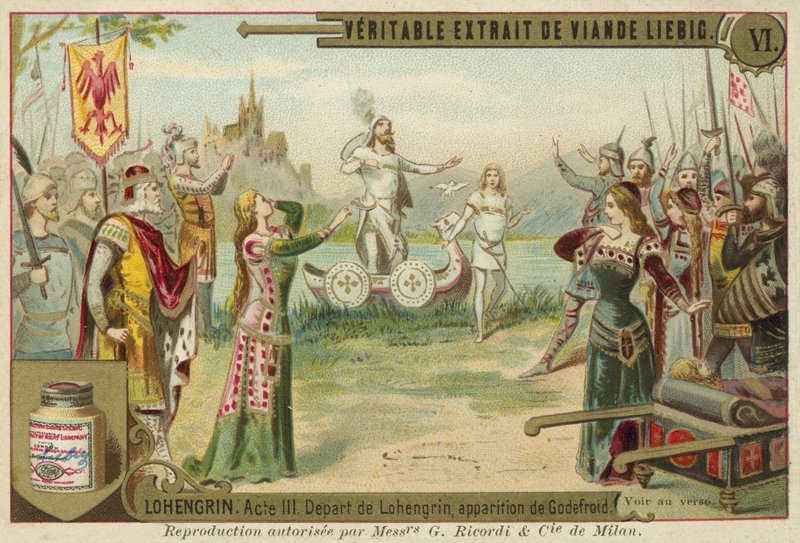 Richard Wagners operası Lohengrin'den bir sahne by European School