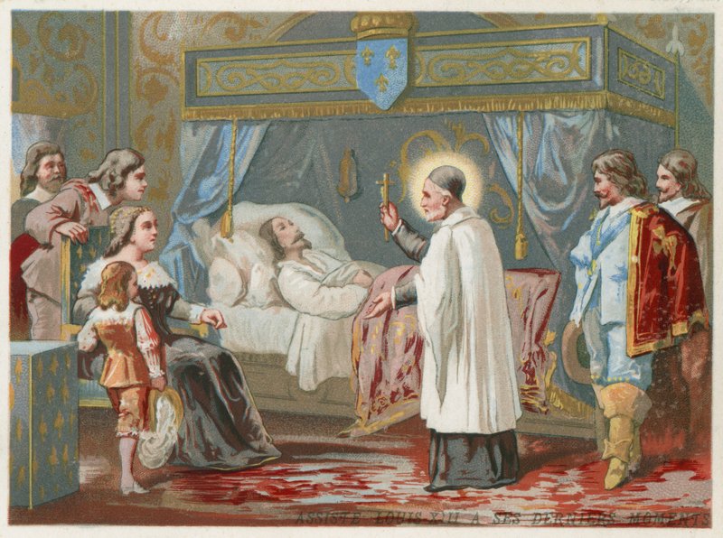 St Vincent de Paul, Fransa Kralı XIII. Louis