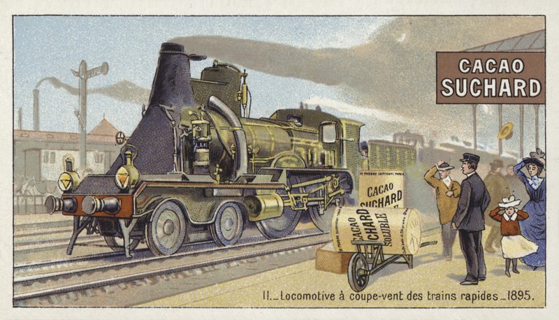 Aerodinamik ekspres lokomotif, 1895 by European School