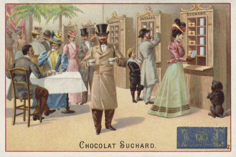Suchard çikolata otomatları by European School