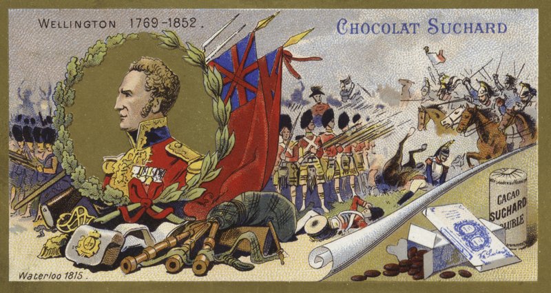 Wellington Dükü ve Waterloo Savaşı, 1815 by European School