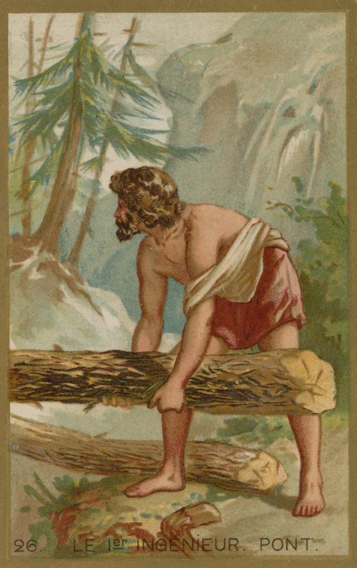 İlk mühendis. Köprü inşa etmek by European School