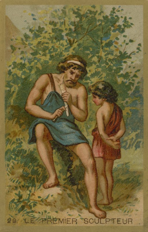 İlk heykeltıraş by European School